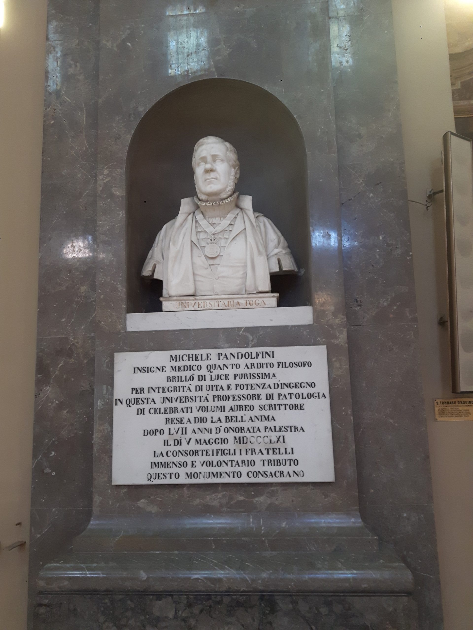 Michele Pandolfini's funeral monument, Church of San Domenico, Palermo - 02.jpg